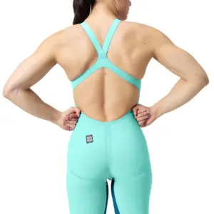 Speedo Fastskin LZR Pure Valor 2.0 Openback Kneeskin – Light Blue
