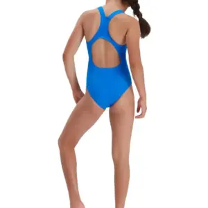 Speedo Girl’s Endurance+ Medalist Swimsuit – Bondi Blue