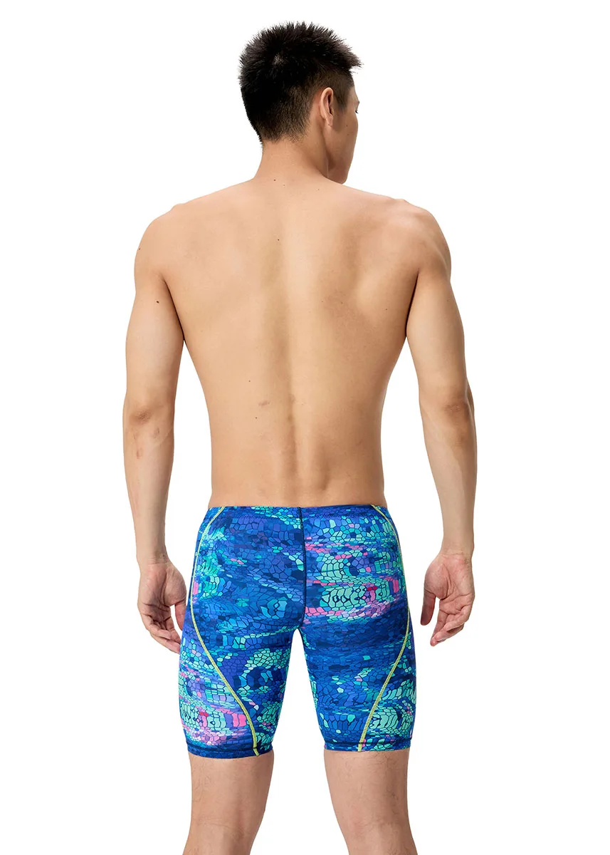 Speedo Fastskin Hyperspark Printed Jammer - Blue / Pink - Image 3
