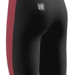 Speedo Boys Fastskin Junior Endurance+ Max High Waisted Jammer – Black/Red