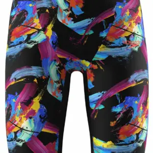 Speedo Boys Fastskin Junior Endurance+ Max High Waisted Jammer - Shock/Black