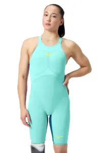 Speedo Fastskin LZR Pure Valor 2.0 Openback Kneeskin - Light Blue
