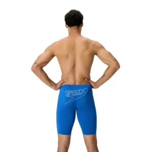 Speedo Men’s Endurance+ Logo Jammer – Blue