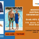 Massive Australia Swimwear Sale: Grab 40% OFF TYR, Akron, Yingfa & HEAD Swimwear Before It Ends