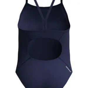 Speedo Girls Endurance+ Logo Thinstrap Swimsuit – Navy Blue
