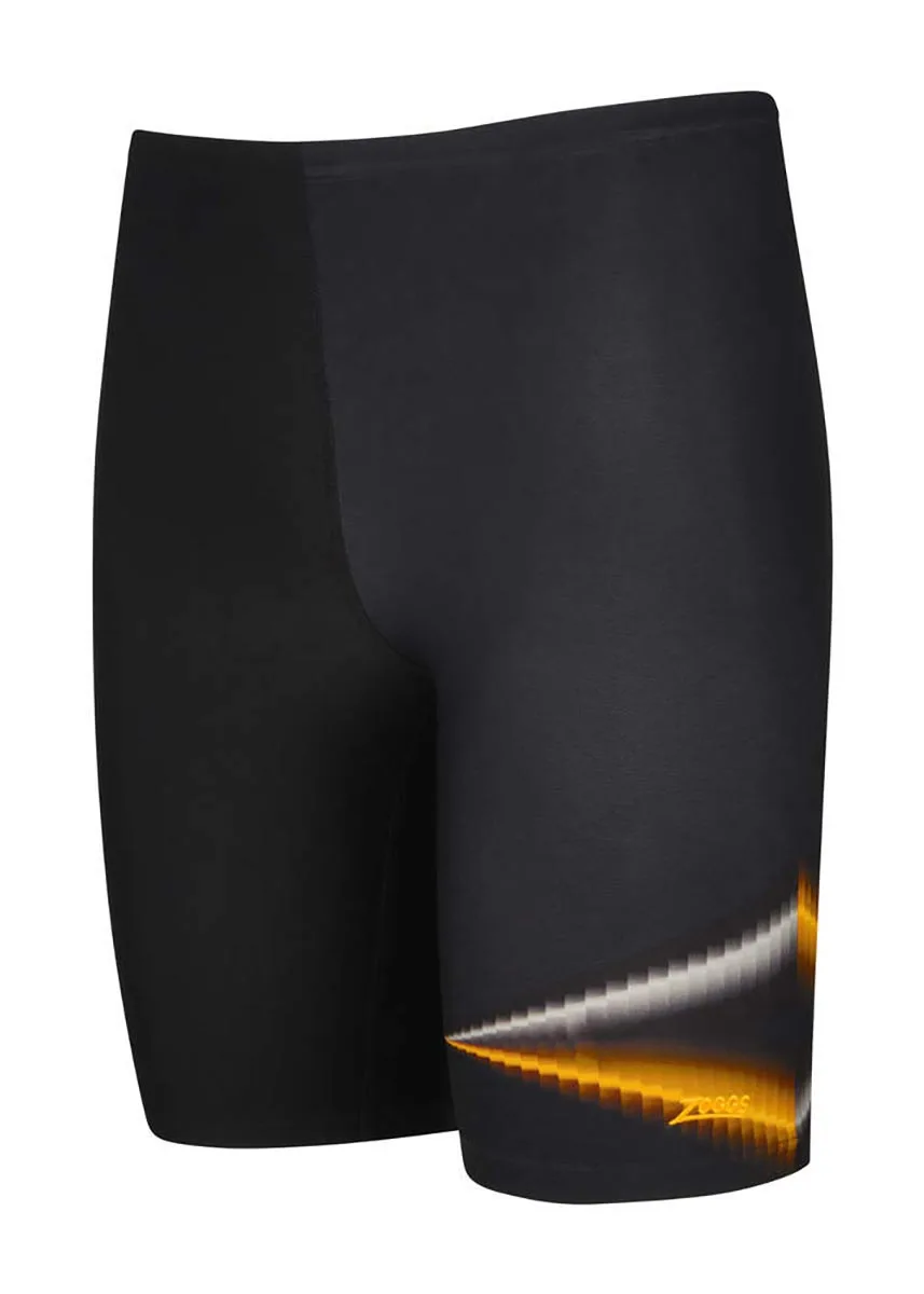 Zoggs Men's Oblique Mid Jammer - Image 6