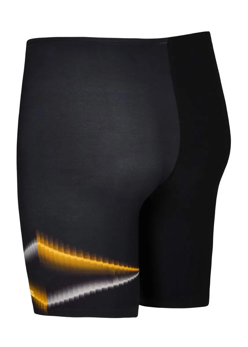 Zoggs Men's Oblique Mid Jammer - Image 7