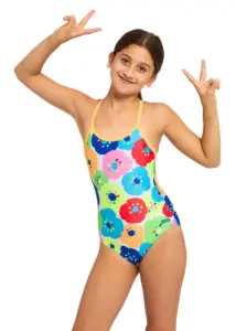 Zoggs Girls Bloomie Strikeback Swimsuit