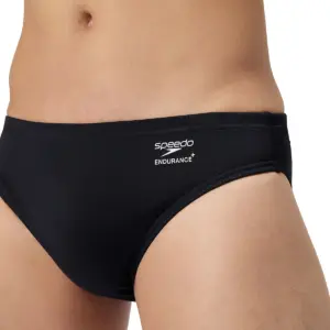 Speedo Men's Solid Briefs - Black