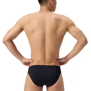 Speedo Men’s Solid Briefs – Black