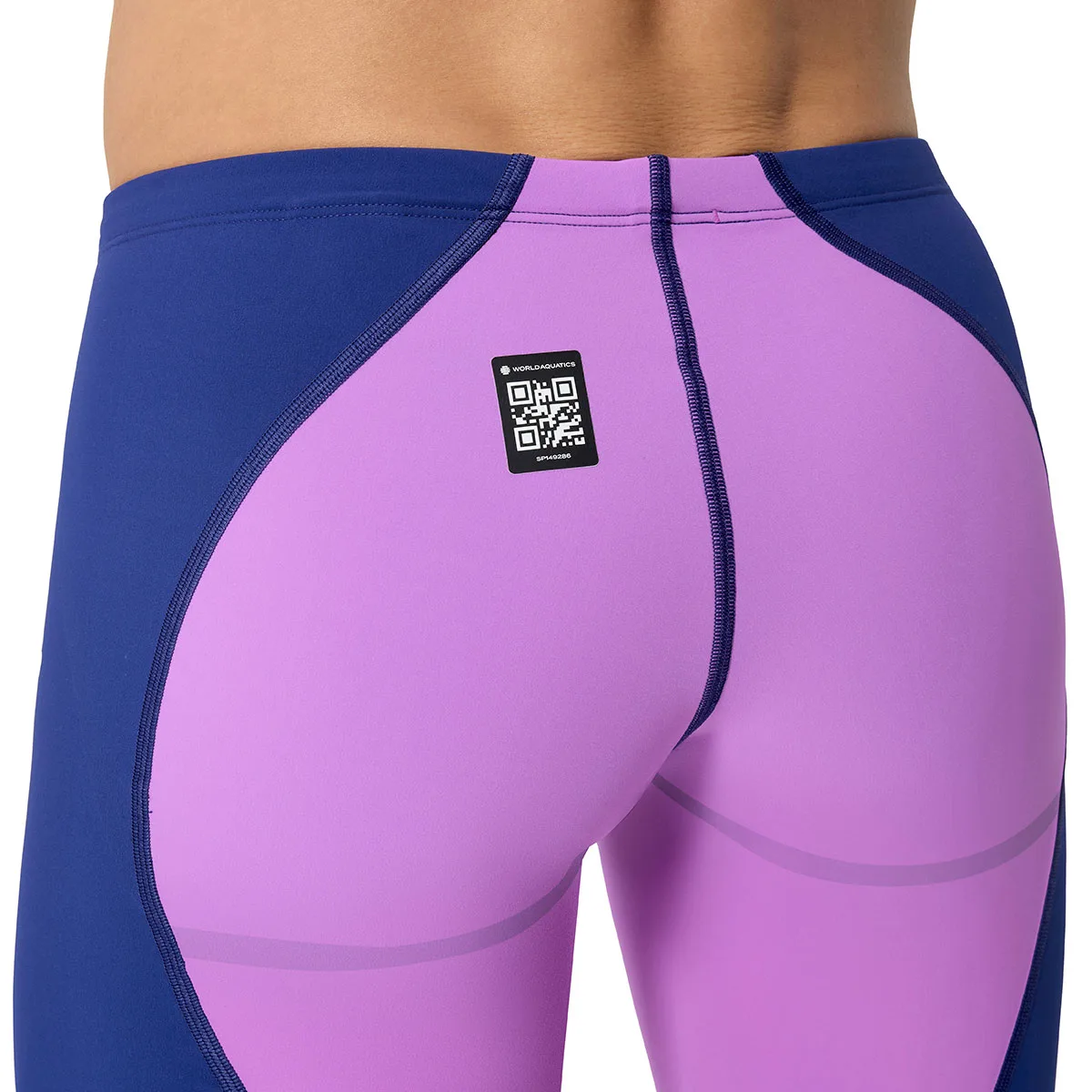 Speedo Fastskin LZR Ignite Jammer - Navy / Purple - Image 3