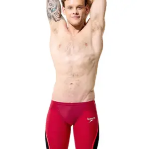 Speedo Fastskin LZR Pure Intent 2.0 Jammer - Red / Black