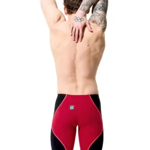 Speedo Fastskin LZR Pure Intent 2.0 High Waisted Jammer – Red / Black