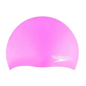 Speedo Junior Biofuse Solid Silicone Cap - Pink
