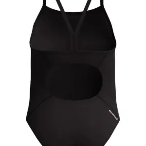 Speedo Girls Endurance+ Logo Thinstrap Swimsuit – Black