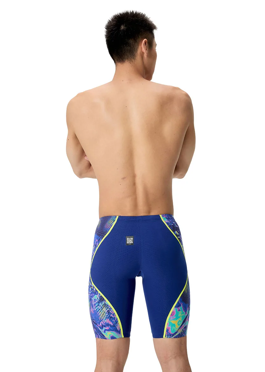 Speedo Fastskin LZR Pure Intent 2.0 High Waisted Jammer – Blue / Multi - Image 3