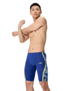 Speedo Fastskin LZR Pure Intent 2.0 High Waisted Jammer – Blue / Multi