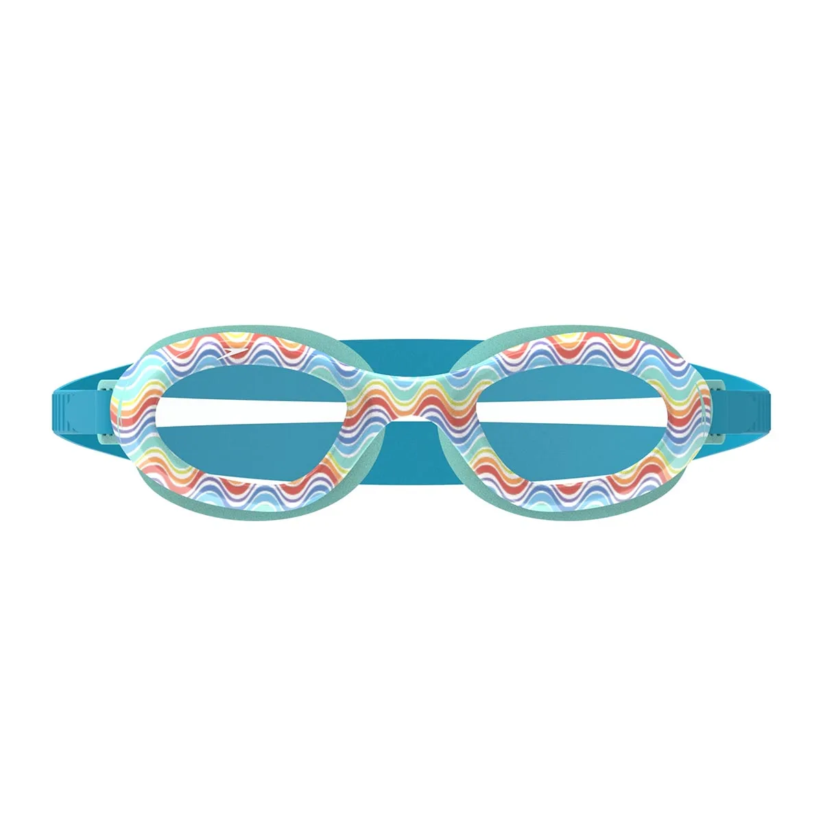 Speedo Junior Futura Hydrospex Printed Goggle - Rainbow / Clear - Image 3