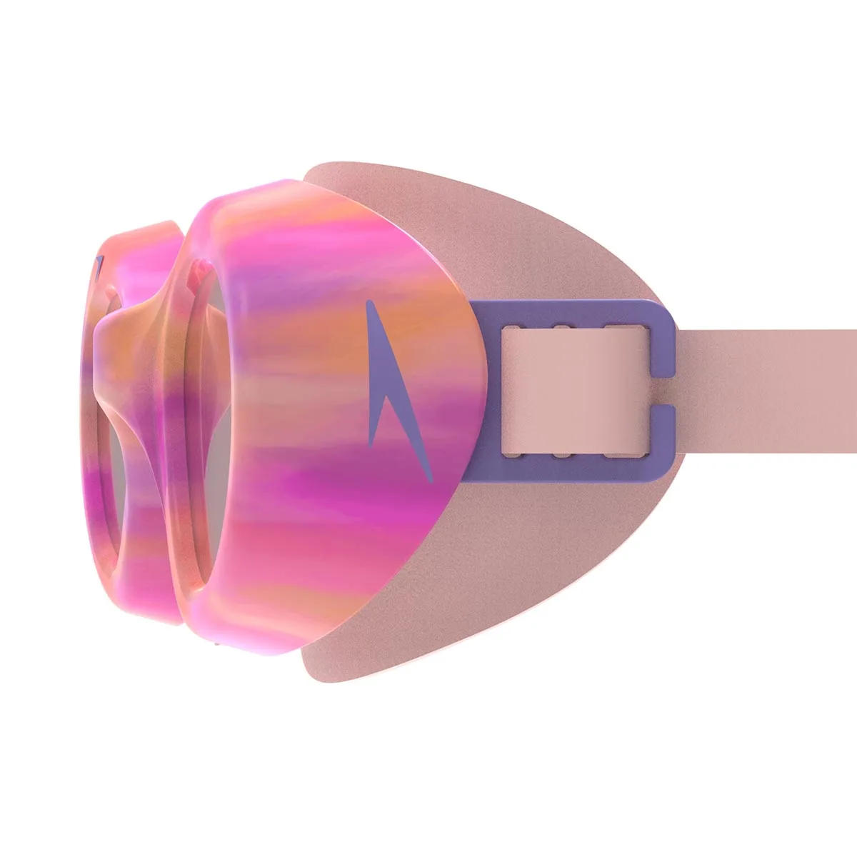 Speedo Junior Futura Hydrospex Printed Goggle - Pink / Vermillion - Image 2