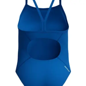 Speedo Girls Endurance+ Logo Thinstrap Swimsuit – Blue