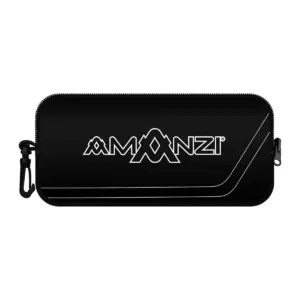 AMANZI Dominate Sunrise Mirror Goggles – Clear / Black