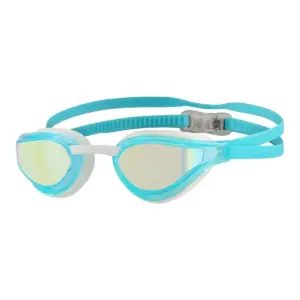 AMANZI Dominate Pearl Mirror Goggles - Aqua / White