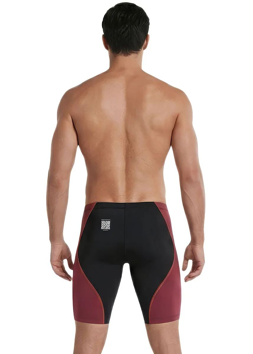 Speedo Fastskin HyperSpark Solid Jammer - Black / Red - Image 4