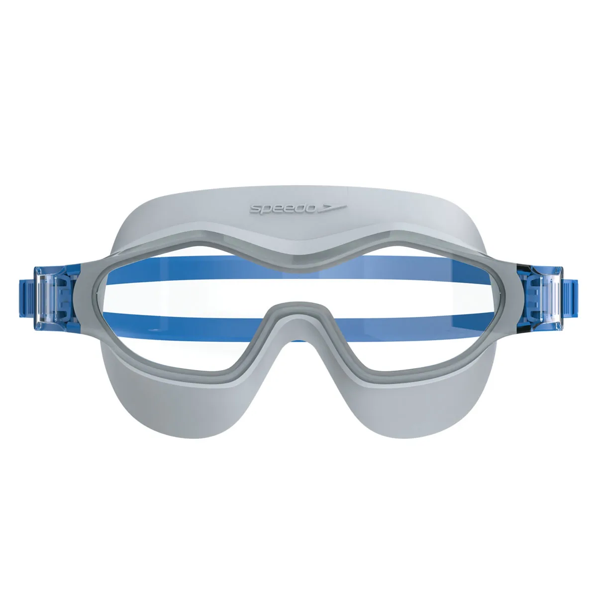 Speedo Hydrosity Mask - Grey / Clear - Image 3