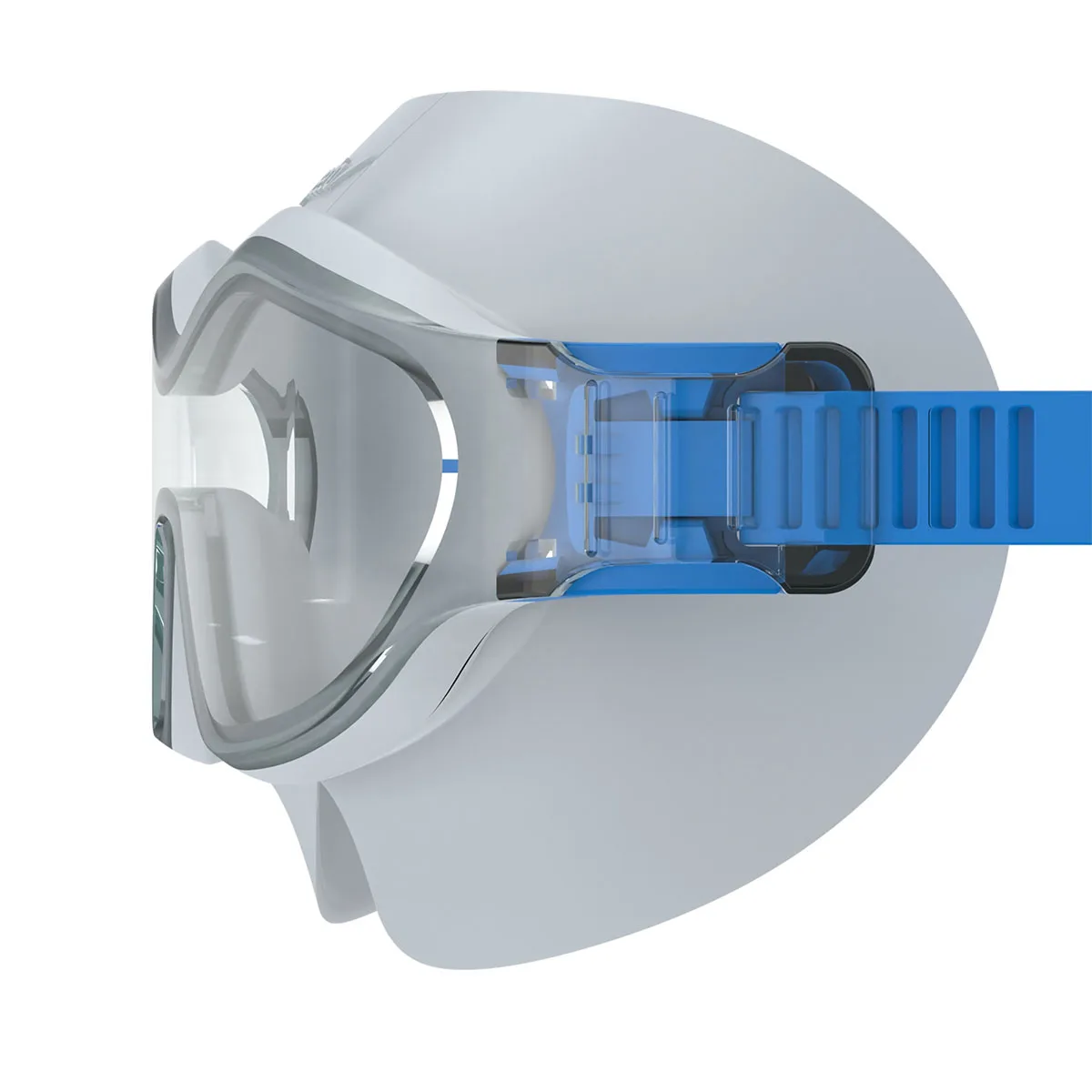 Speedo Hydrosity Mask - Grey / Clear - Image 2