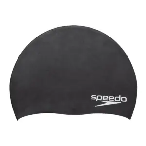 Speedo Junior Biofuse Solid Silicone Cap - Black