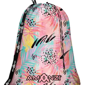 AMANZI Mesh Bag - Peachy Palms