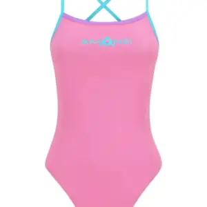 AMANZI Tie Back One Piece Swimsuit - Sugar Plum