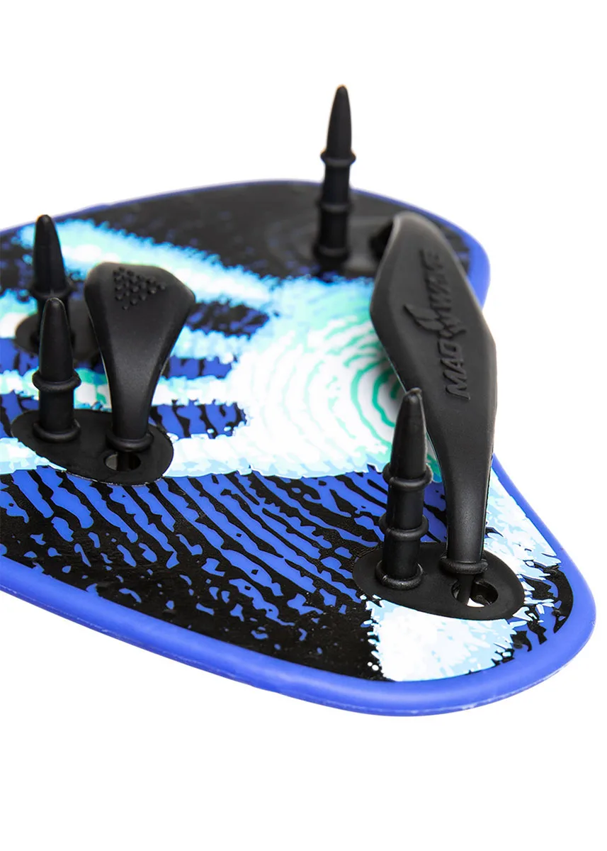 Mad Wave Finger Fun II Paddles - Blue - Image 2