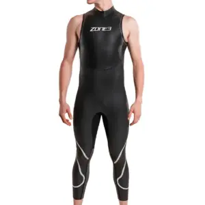 Zone3 Men's Ascend Sleeveless Wetsuit - Black / Grey