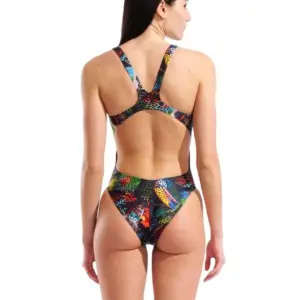 Arena Animalier Swim Tech Back Swimsuit – Black / Multi