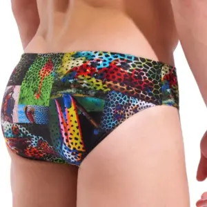 Arena Animalier 7 cm Briefs – Black / Multi
