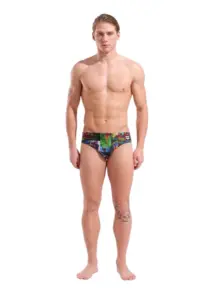 Arena Animalier 7 cm Briefs - Black / Multi