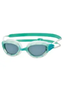 Zoggs Small Predator Goggles - Green / Clear / Tint - Smoked
