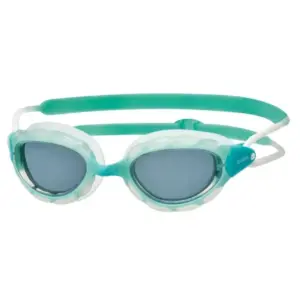 Zoggs Small Predator Goggles - Green / Clear / Tint - Smoked