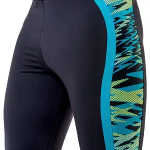 Speedo Men's Hyperboom Splice Jammer - Black / Green