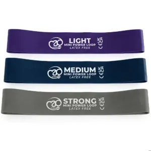 Fitness Mad Latex Free Mini Power Loops - Set of 3