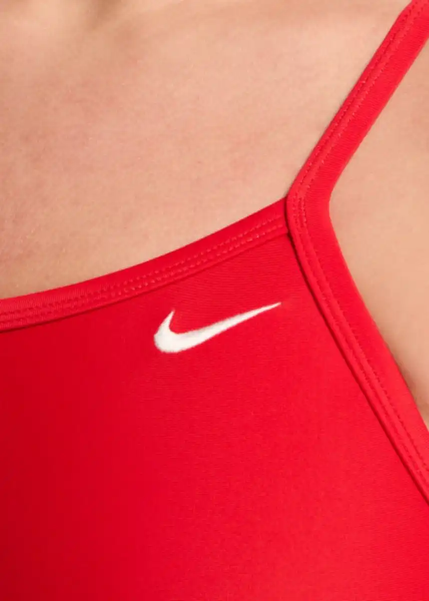 Nike Racerback One Piece Swimsuit - University Red - Image 2
