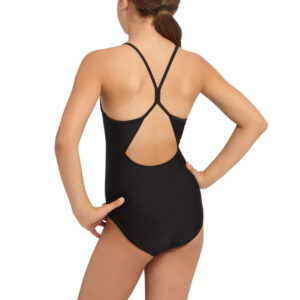 Zoggs Junior Girls Freedom Period Sprintback Swimsuit – Black