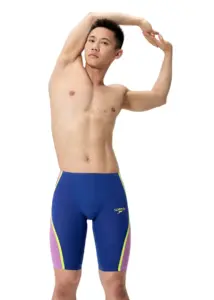 Speedo Fastskin LZR Pure Intent 2.0 High Waisted Jammer - Navy / Purple
