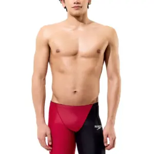 Speedo Fastskin LZR Hyperpro Solid Jammer - Red / Black