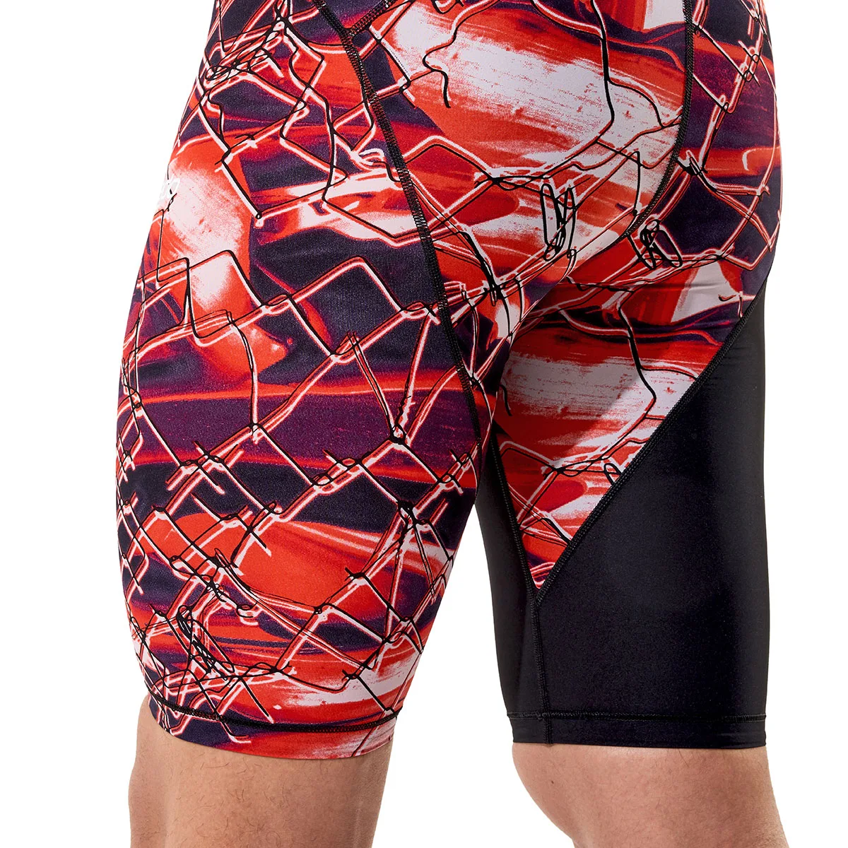 Speedo Fastskin LZR Hyperpro Printed Jammer - Black / Multi - Image 5