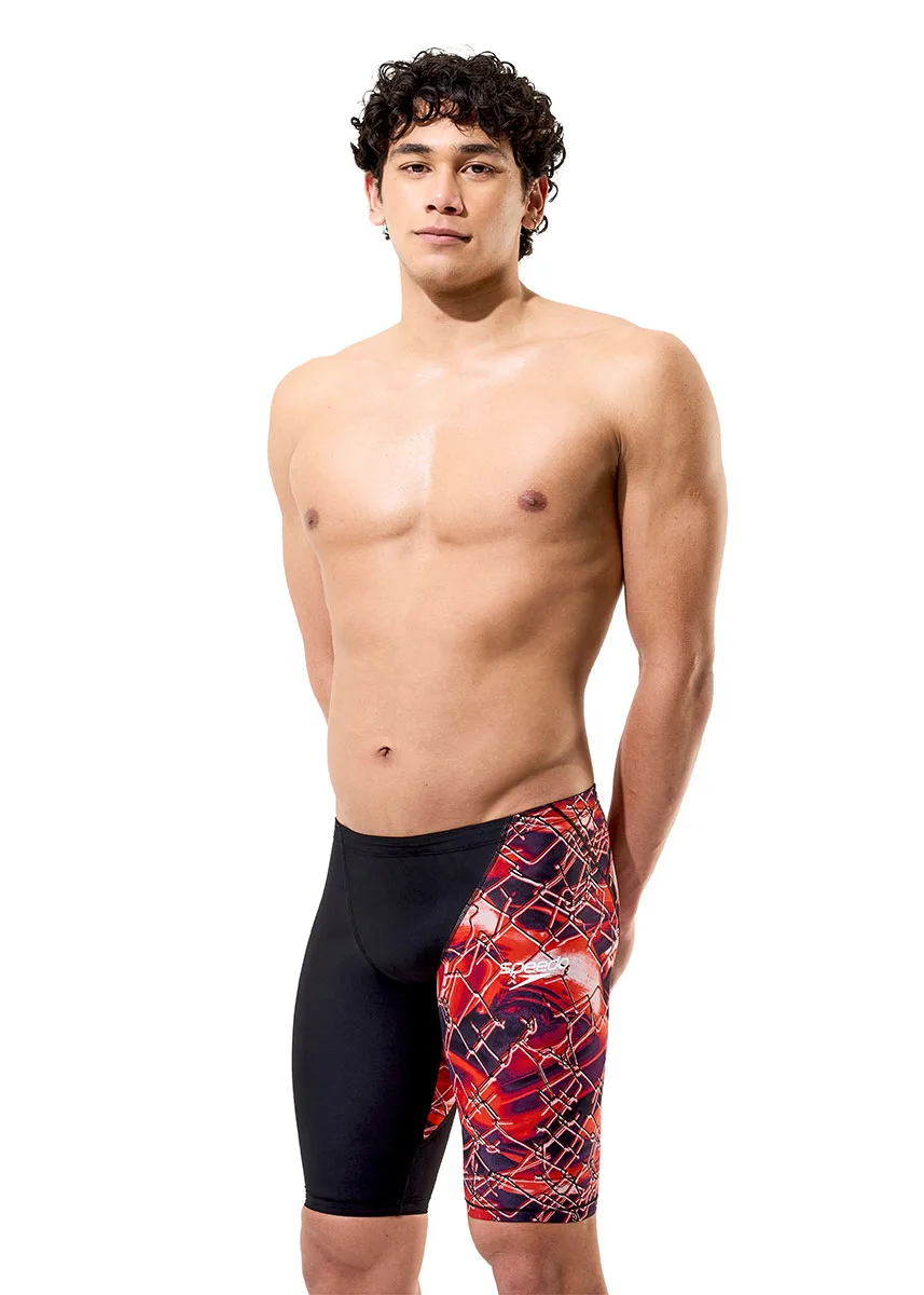 Speedo Fastskin LZR Hyperpro Printed Jammer - Black / Multi - Image 3
