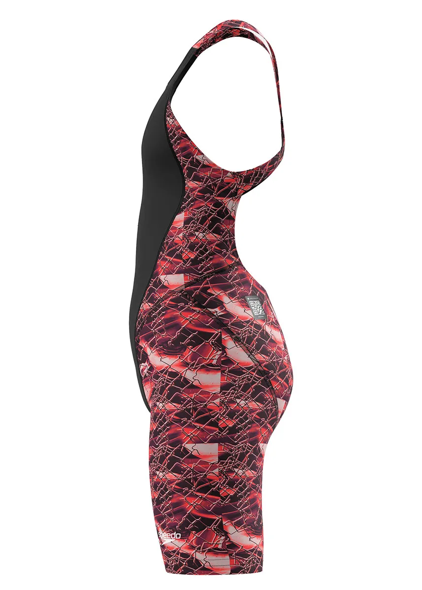 Speedo Junior Fastskin LZR Hyperpro Kneesuit - Black / Multi - Image 6