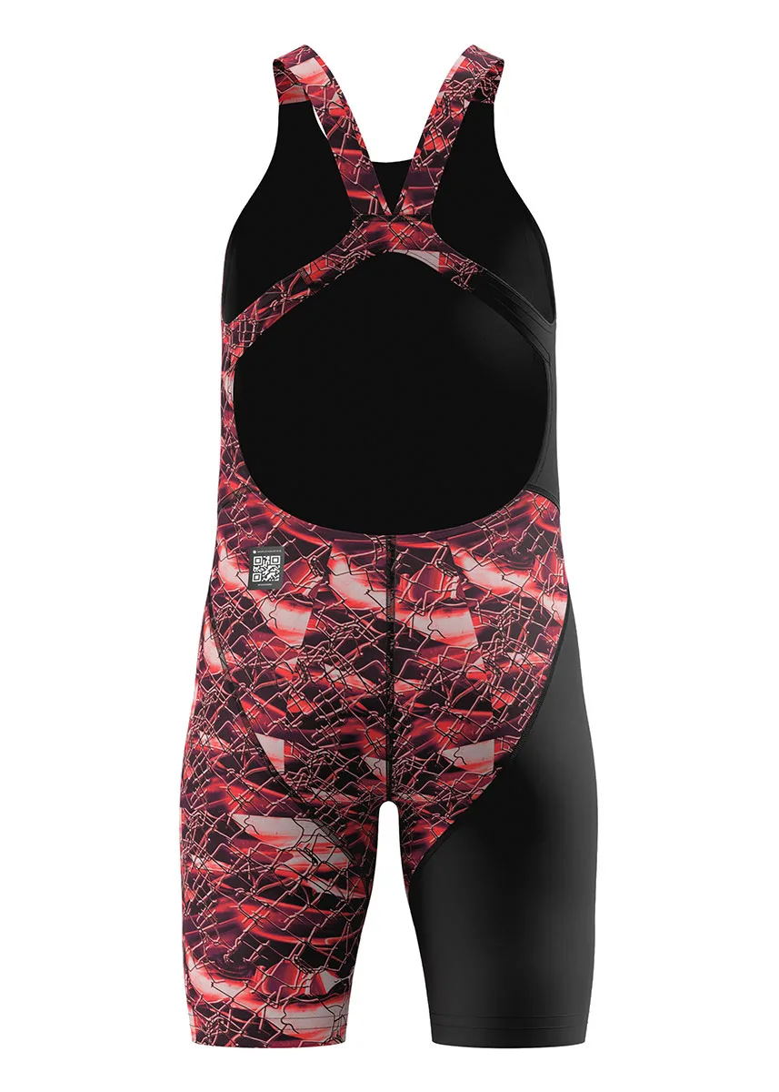 Speedo Junior Fastskin LZR Hyperpro Kneesuit – Black / Multi