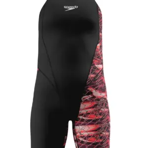 Speedo Junior Fastskin LZR Hyperpro Kneesuit - Black / Multi